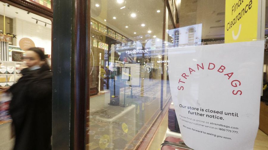 Lockdown Sydney diperpanjang. (AP/Rick Rycroft)