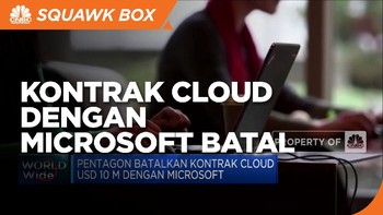 Pentagon Batalkan Kontrak Cloud USD 10 M dengan Microsoft