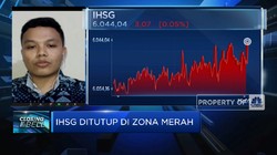 Perdagangan Sepi, IHSG Kembali Ditutup di Zona Merah