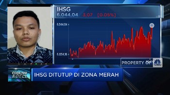Perdagangan Sepi, IHSG Kembali Ditutup di Zona Merah