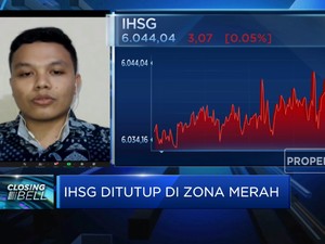 Perdagangan Sepi, IHSG Kembali Ditutup di Zona Merah