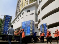 BRI Salurkan 1.000 Bed & Sarana Rusun Isolasi Pasar Rumput