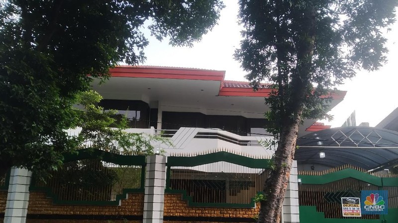 Ilustrasi rumah di kawasan Pondok Indah, Jakarta. (CNBC Indonesia/Muhammad Sabki)