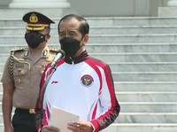 Lepas Kontingen RI di Olimpiade 2020, Ini Pesan Khusus Jokowi