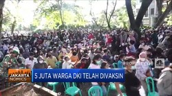 Anies Targetkan 7,5 Juta Warga DKI Sudah Divaksin di Agustus