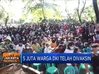 Anies Targetkan 7,5 Juta Warga DKI Sudah Divaksin di Agustus