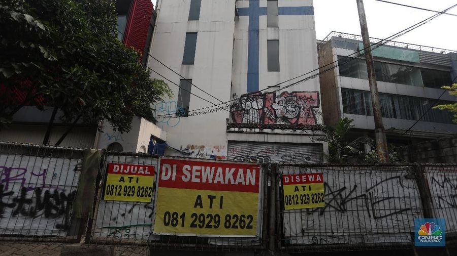 Ilustrasi ruko dijual (CNBC Indonesia/Andrean Kristianto)
