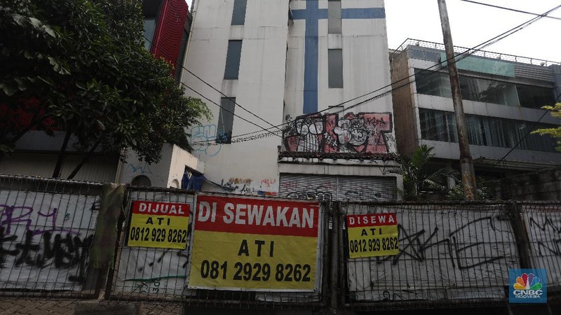 Ilustrasi ruko dijual (CNBC Indonesia/Andrean Kristianto)
