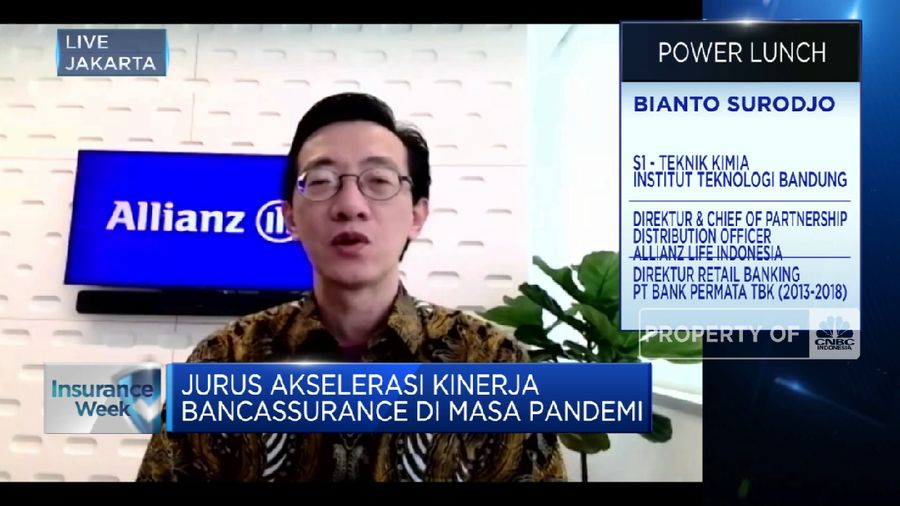 Jurus Allianz Life Dorong Kinerja Bancassurance di Masa Pandemi (CNBC Indonesia TV)