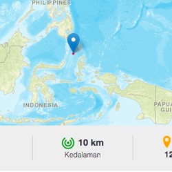 Gempa Guncang Maluku 3 Kali, Terasa hingga Raja Ampat