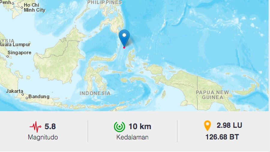 Gempa Maluku Utara, 10 Juli 2021