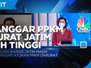 Langgar PPKM Darurat, 2,3 Juta Warga Jatim Dapat Teguran