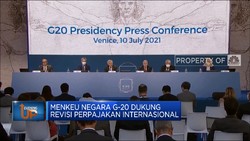 Menkeu Negara G-20 Dukung Revisi Perpajakan Internasional