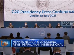 Menkeu Negara G-20 Dukung Revisi Perpajakan Internasional
