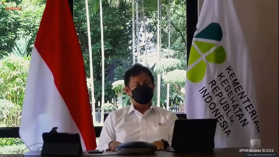 Menteri Kesehatan Budi Gunadi Sadikin (Tangkapan Layar Youtube)