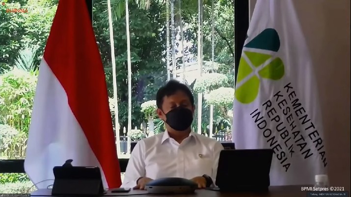 Menteri Kesehatan Budi Gunadi Sadikin (Tangkapan Layar Youtube)