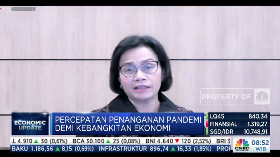 Menteri Keuangan Sri Mulyani