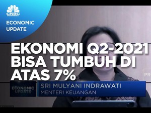 Optimisme Sri Mulyani, Ekonomi Q2-2021 Bisa Tumbuh di Atas 7%