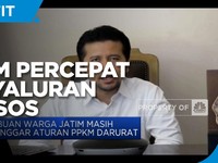 PPKM Darurat, Jatim Percepat Bansos Keluarga Lansia & Difabel