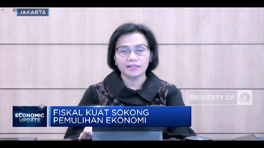 Sri Mulyani Soal Peran APBN Bagi Penanganan  Covid & Perlinsos (CNBC Indonesia TV)