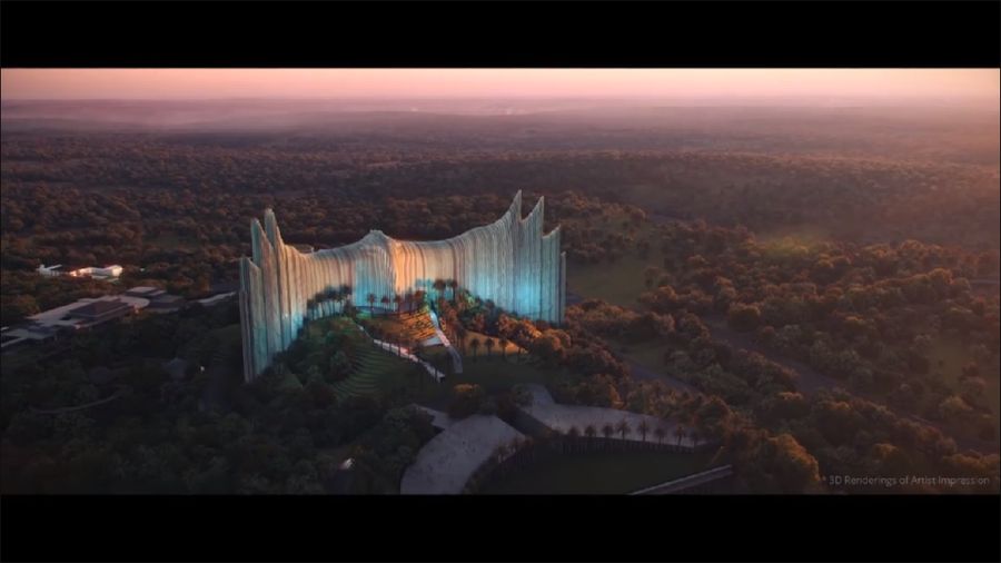 Tampilan video desain Terbaru Garuda dari Nyoman Nuarta (Seedsmotion dan kunkunvisual via Instagram Nyoman Nuarta)