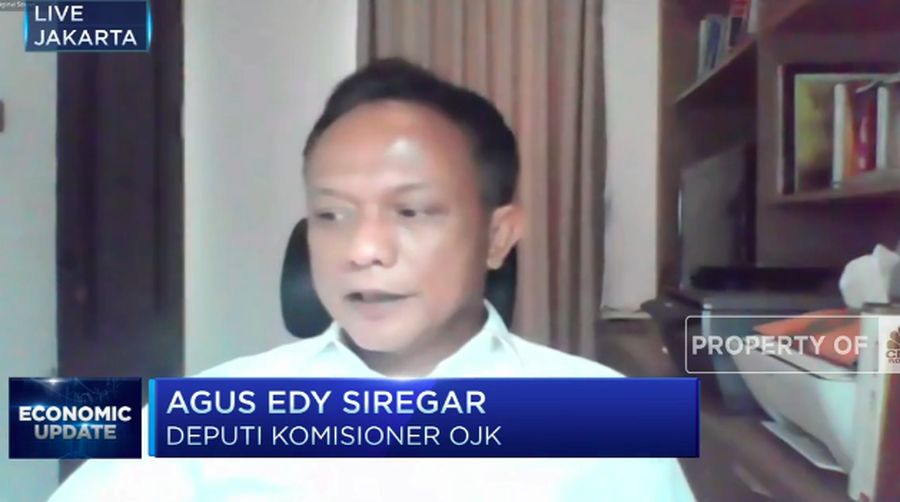 Deputi Komisioner Stabilitas Perbankan OJK, Agus Edi Siregar