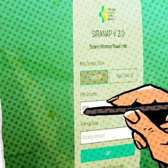 Siranap, Cara Cepat Cari RS untuk Pasien Covid-19