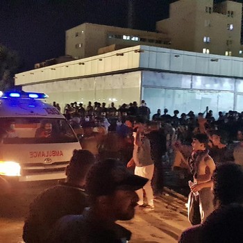 Potret Kebakaran RS Isolasi Covid di Irak, 58 Orang Meninggal