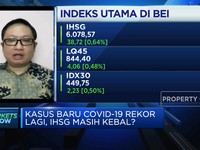 Kasus Covid-19 Rekor Lagi, Laju IHSG Tertahan di 6.000-an