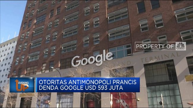 Otoritas Antimonopoli Prancis Denda Google USD 593 Juta