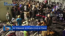 RS di Irak Terbakar, 50 Pasien Covid-19 Tewas