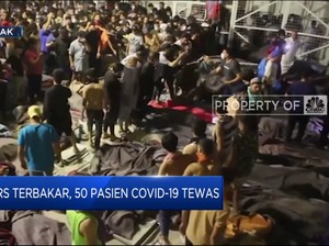 RS di Irak Terbakar, 50 Pasien Covid-19 Tewas