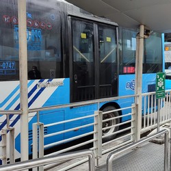 Apes! Pria Terduga Mesum Kena Ciduk di Transjakarta