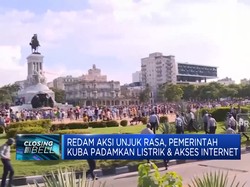 Kuba Tuding Pihak Lain Dibalik Unjuk Rasa Anti Pemerintah