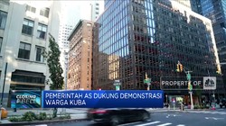 Pemerintah AS Dukung Demonstrasi Warga Kuba