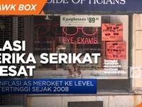 Inflasi AS Melesat, Covid-19 di AS Ikut Melambung