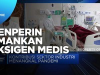 Strategi Menperin Penuhi Pasokan Oksigen Medis Pasien Covid
