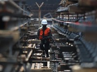 Impor dari China, Begini Penampakan Rel Kereta Cepat JKT-BDG!