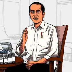 Belanja Pemerintah Minus Lagi, Helikopter Uang Jokowi Mandek?