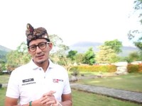 Live Now! Sandiaga Uno Buka-bukaan Kondisi Pariwisata RI