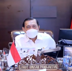 Kasus Covid-19 Rekor 54.517 Kasus, Begini Kata Luhut