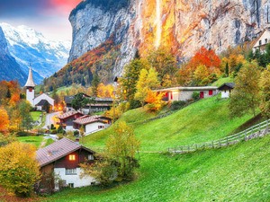 Desa Indah di Swiss Ikuti Jejak Venesia, Wisatawan Masuk Mesti Bayar