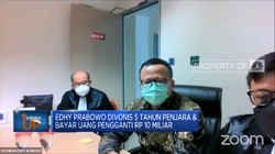 Mantan Menteri KKP Edhy Prabowo Divonis 5 Tahun Penjara