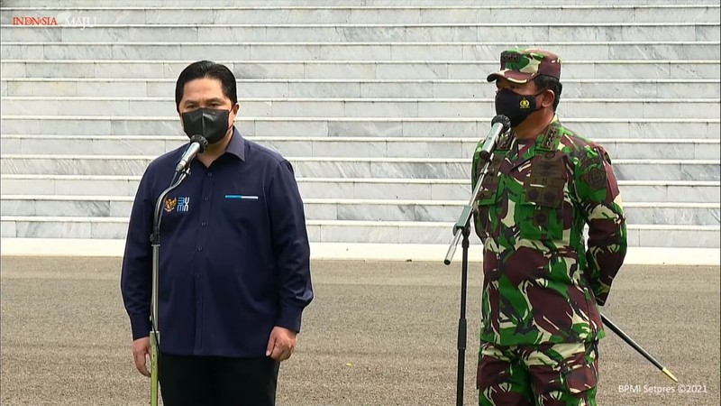 Presiden RI Jokowi di acara Peluncuran Paket Obat Isoman Gratis untuk Rakyat, Istana Merdeka, 15 Juli 2021. (Tangkapan Layar Youtube/Sekretariat Presiden RI) Presiden RI Jokowi di acara Peluncuran Paket Obat Isoman Gratis untuk Rakyat, Istana Merdeka, 15 Juli 2021. (Tangkapan Layar Youtube/Sekretariat Presiden RI)