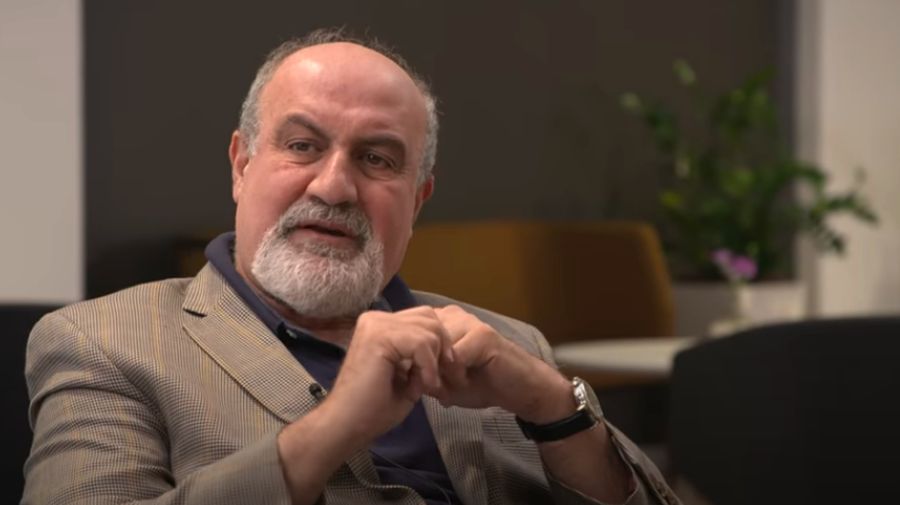 Penulis buku 'The Black Swan', Nassim Nicholas Taleb/Screenshot Youtube EFN