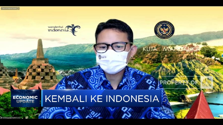 Strategi Sandiaga Uno Bangkitkan Optimisme Sektor Pariwisata  (CNBC Indonesia TV)