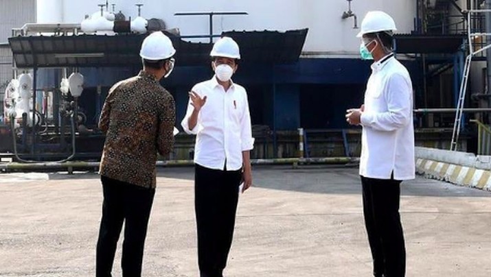 Jokowi di Pabrik AGII, dok Instagram @Jokowi