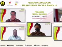 Kadin & Hulu Migas Donasi 7 ISO Tank & 1.500 Tabung Oksigen