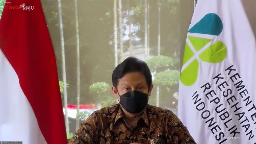 Menteri Kesehatan Budi Gunadi Sadikin (Tangkapan Layar Youtube)