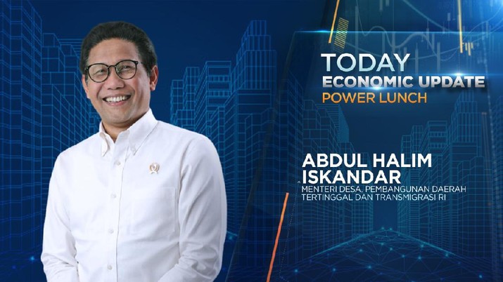 Menteri PDTT Abdul Halim Iskandar (Economic Update CNBC Indonesia) Menteri PDTT Abdul Halim Iskandar (Economic Update CNBC Indonesia)